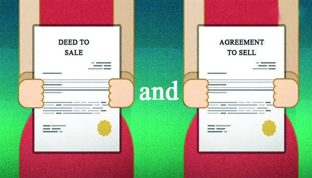 sale deed and sale agreement