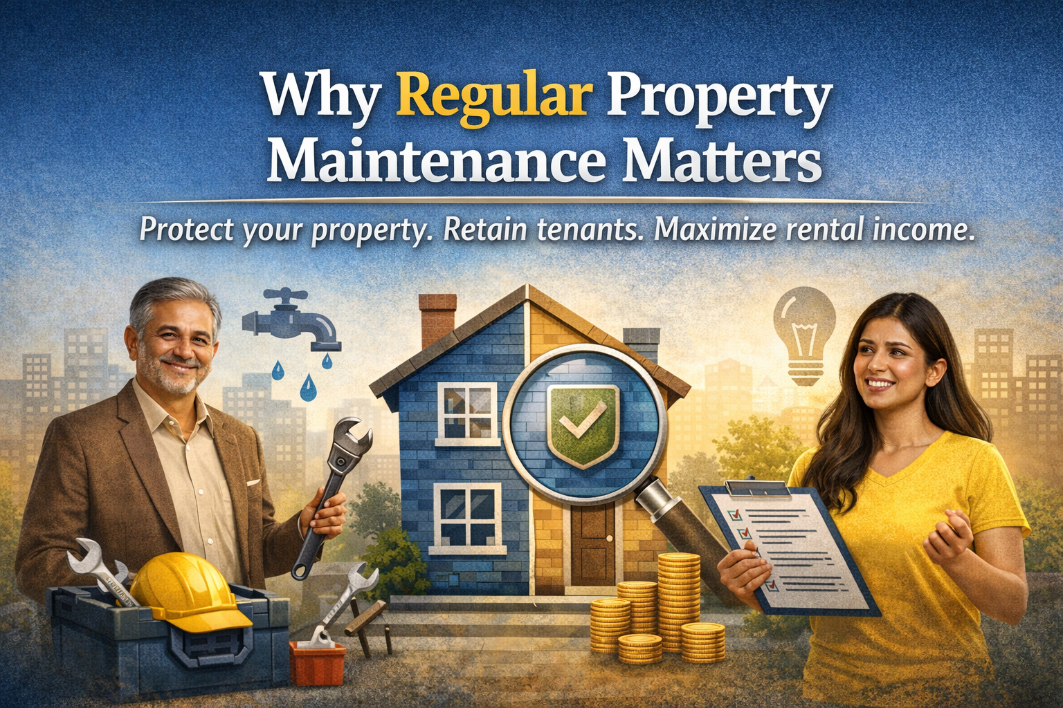Why Regular Property Maintenance Matters Protect your property. Retain tenants. Maximize rental income.