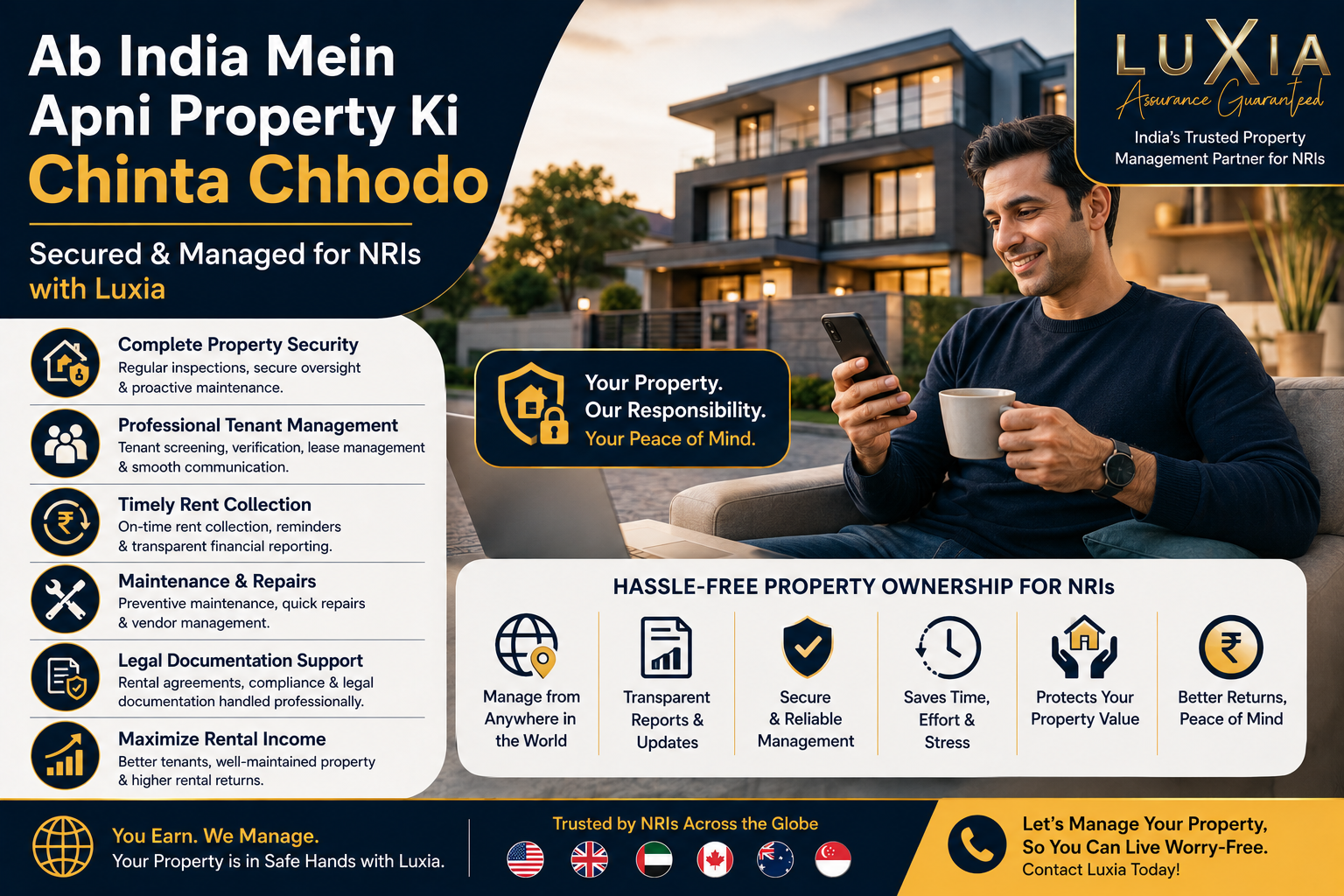 property management services for NRIs in India