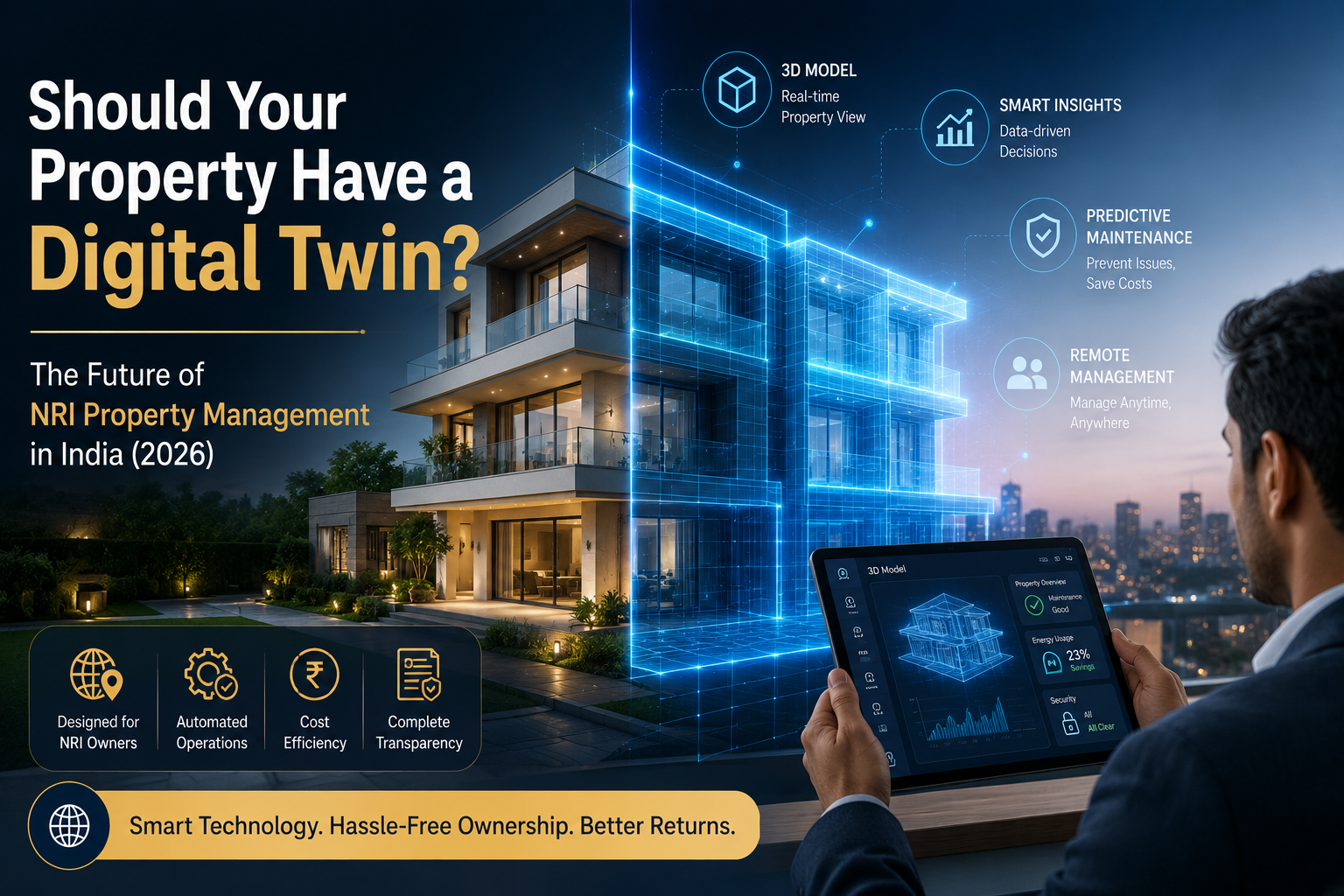 digital property management for NRIs