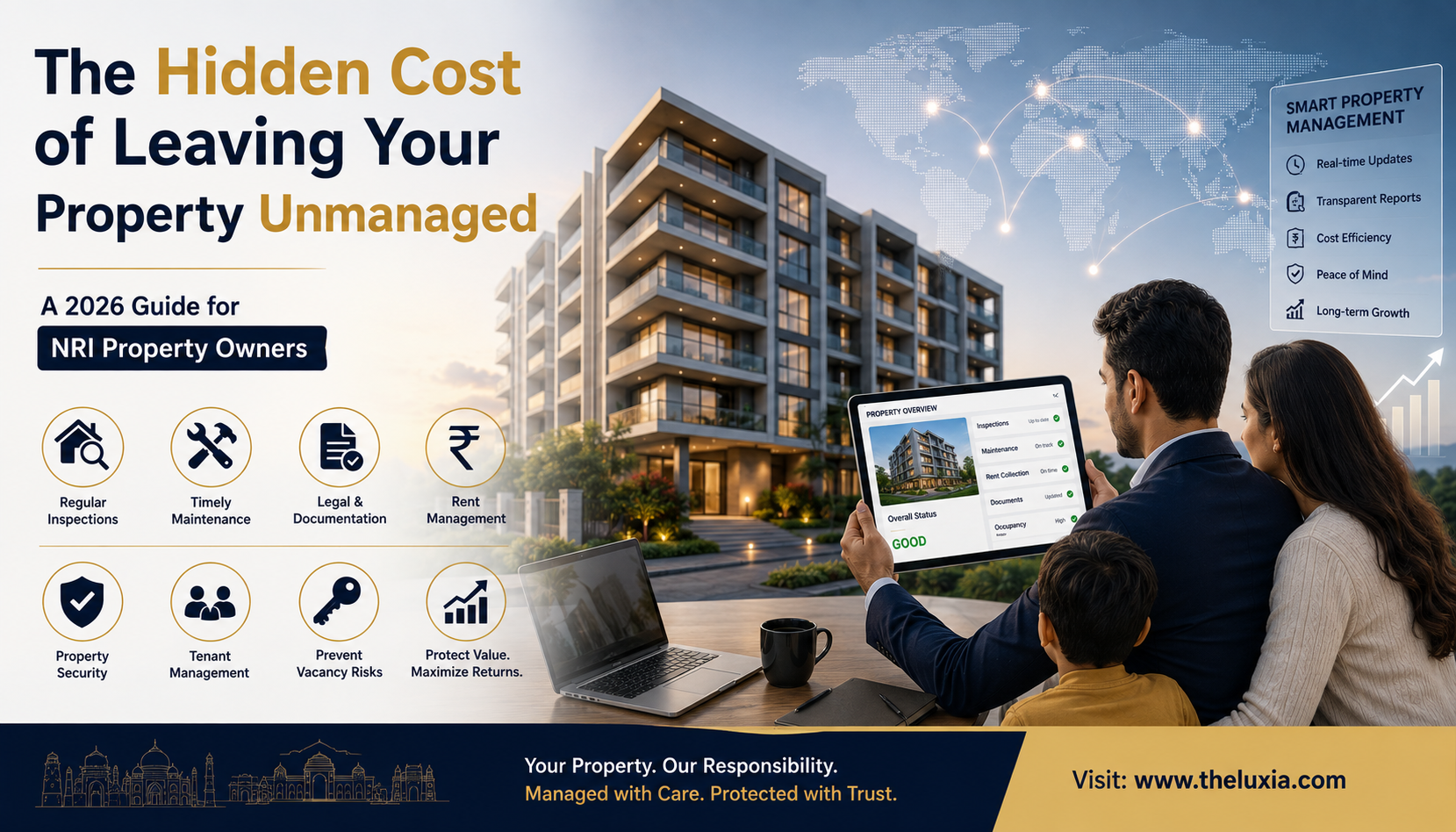 unmanaged property for NRI owners