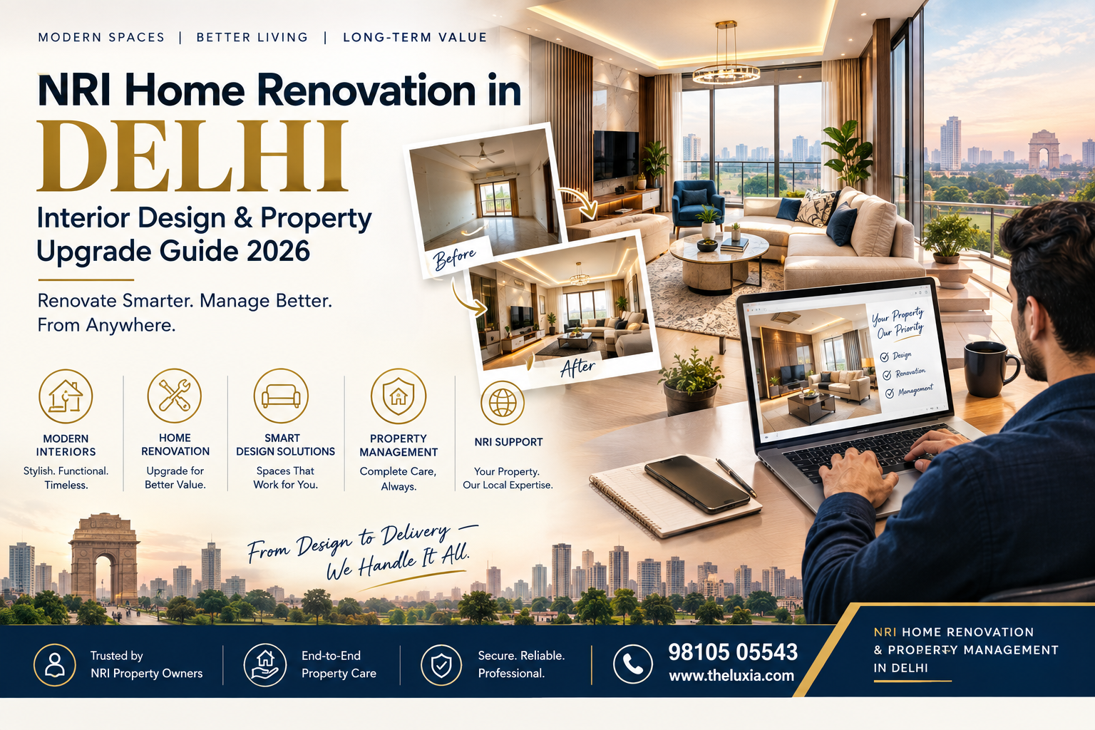 NRI Home Renovation in Delhi