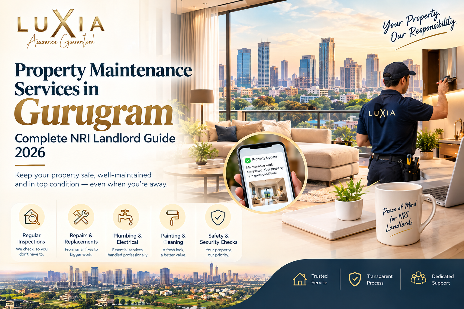 Property Maintenance Services in Gurugram: Complete NRI Landlord Guide 2026