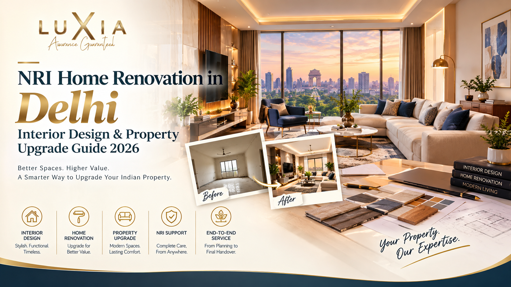 NRI Home Renovation in Delhi: Interior Design & Property Upgrade Guide 2026