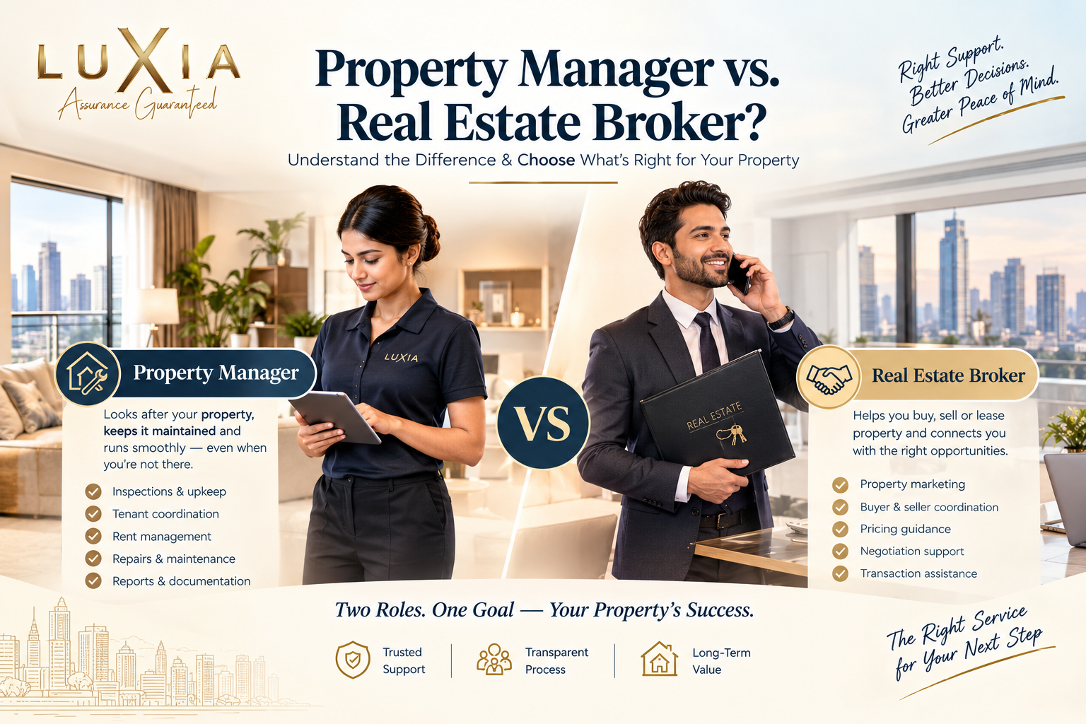 Property Manager vs Real Estate Broker: Key Differences